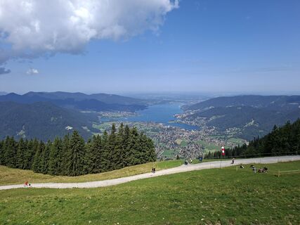 Foto von Bernhard Haider entlang der Tour