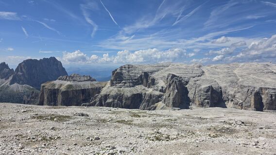 Photo de Gundega Muceniece le long du parcours