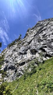 Photo de Alexander Knee le long du parcours