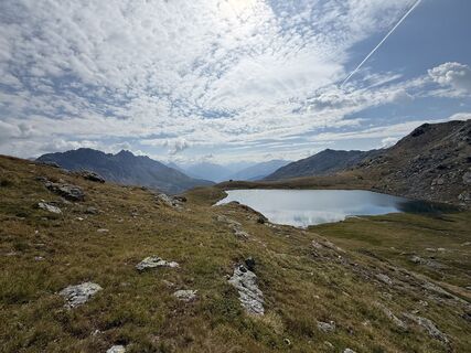 Foto von Francesco Papa entlang der Tour