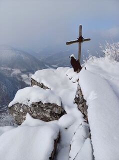 Photo de Angelika Poschinger-Reh le long du parcours