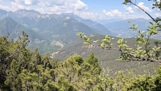 Photo de Margherita Polini le long du parcours