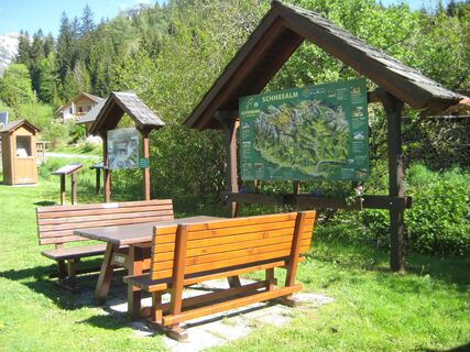 Ausgangspunkt - Parkplatz am Ortsende von Altenberg