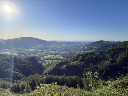 Photo de Alexandra Wasserbauer le long du parcours