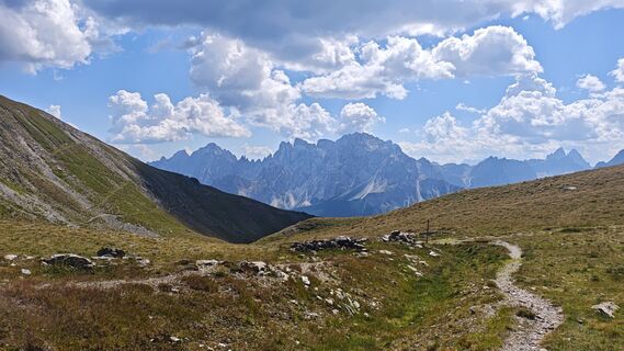 Foto von Paolo Setti entlang der Tour