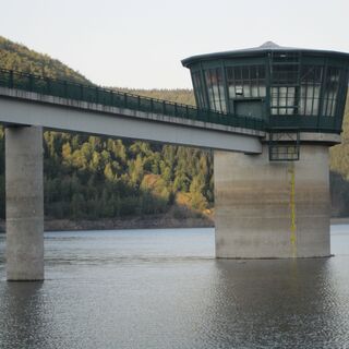 Rohwasserentnahmeturm - Talsperre Schönbrunn