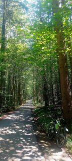 Photo de Hans Klamer le long du parcours
