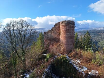 Foto de Katharina a lo largo del recorrido
