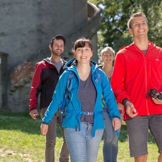 Wandern am Albertturm Collm