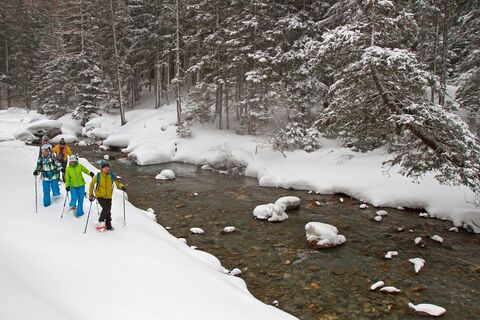 Schneeschuhtour im Obertal