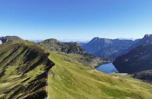 Kreuzeck Drohnenaufnahme Tappenkarsee