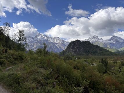 Foto de Andreas Glück a lo largo del recorrido