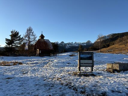 Foto de Georg Tertsch a lo largo del recorrido