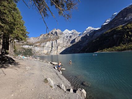Foto von David Salzmann entlang der Tour