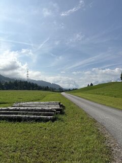 Photo de Heinz Sperl le long du parcours
