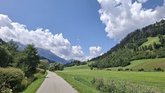 Foto von Márti entlang der Tour
