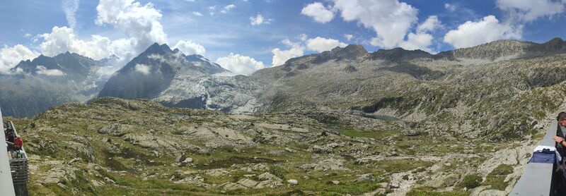 Photo de Marco Crepaldi le long du parcours