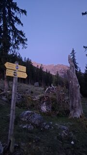 Photo de Mario Trompler le long du parcours