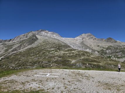 Photo de Helli Leiter le long du parcours
