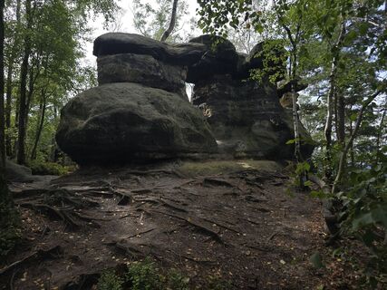 Foto von Wunderlich entlang der Tour