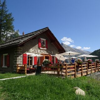 Alpenblick im Sommer