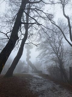 Foto de Walter Köllner a lo largo del recorrido