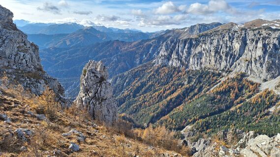 Photo de Susi Puhl le long du parcours