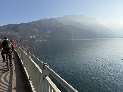 Foto von Stefano “Iddo” entlang der Tour