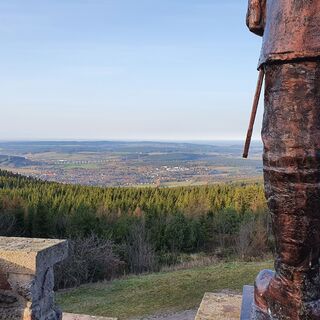 Ausblick Lange Berg Denkmal