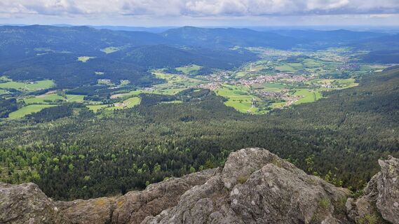 Foto von Juliane entlang der Tour