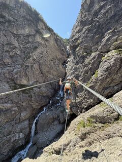 Foto von Silke Böttger entlang der Tour