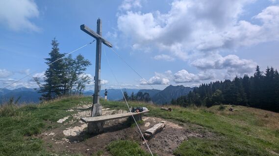 Foto von Klaus Lehner entlang der Tour