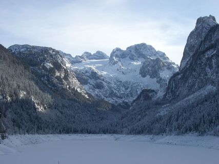 Blick vom Gosausee auf den Dachstein