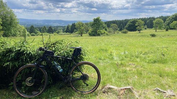 Foto von Eric Grochau entlang der Tour