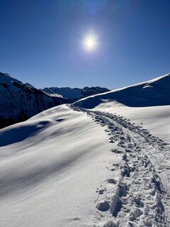 Zdjęcie z Angelina Starke wzdłuż trasy