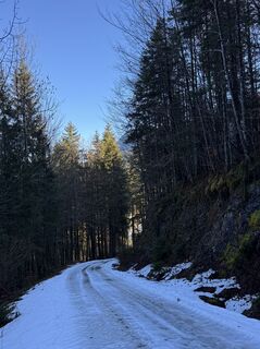 Foto von Denise Miller entlang der Tour