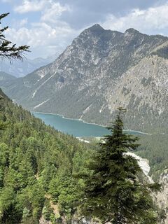 Foto von Hubert Glaser entlang der Tour