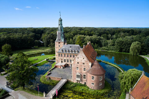 Schloss Raesfeld Luftaufnahme