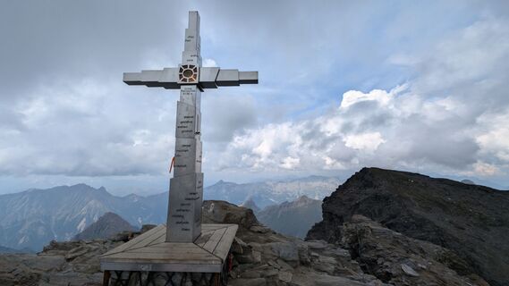 Foto von Klaus Lehner entlang der Tour