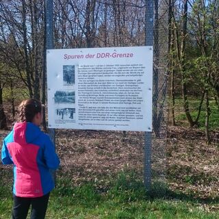 Interessante Spuren der DDR-Grenze