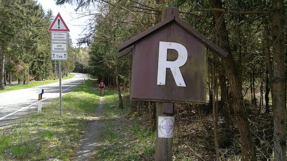 Zwischen Wegespinne und Sieglitzmühle