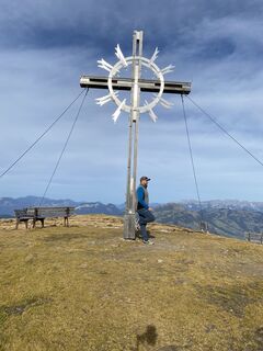 Photo de Sven Krieblin le long du parcours