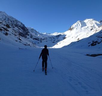 Von der Ambergerhütte 2135m ein paar Meter abwärts in die sogenannte Sulze