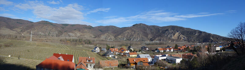 Richtung West am Panoramaweg