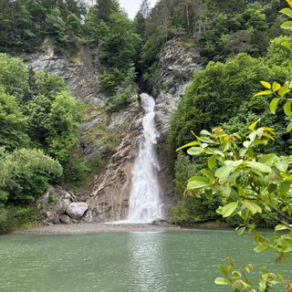 Saarfall zwishen Vilters und Bad Ragaz