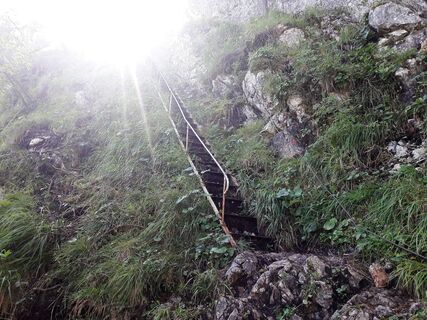 Ein klassischer Eindruck vom Wasserfallweg