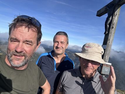 Foto von Peter Rübel entlang der Tour