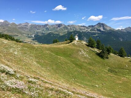 Foto von “Jerry” Brunetti entlang der Tour