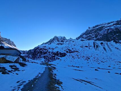 Photo de Karl-Heinz Martin le long du parcours