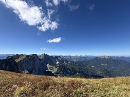 Foto von Silvia Huber entlang der Tour